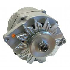 Alternator - New, 12V, 63A, 10SI, Aftermarket Delco Remy