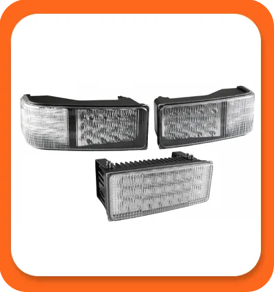 Hy-Capacity LED tractor lights