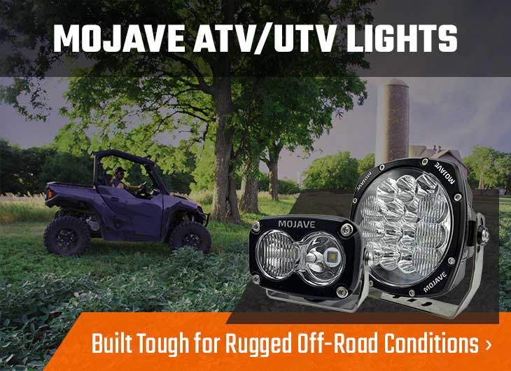 Mojave LED Lights for UTVs and ATVs