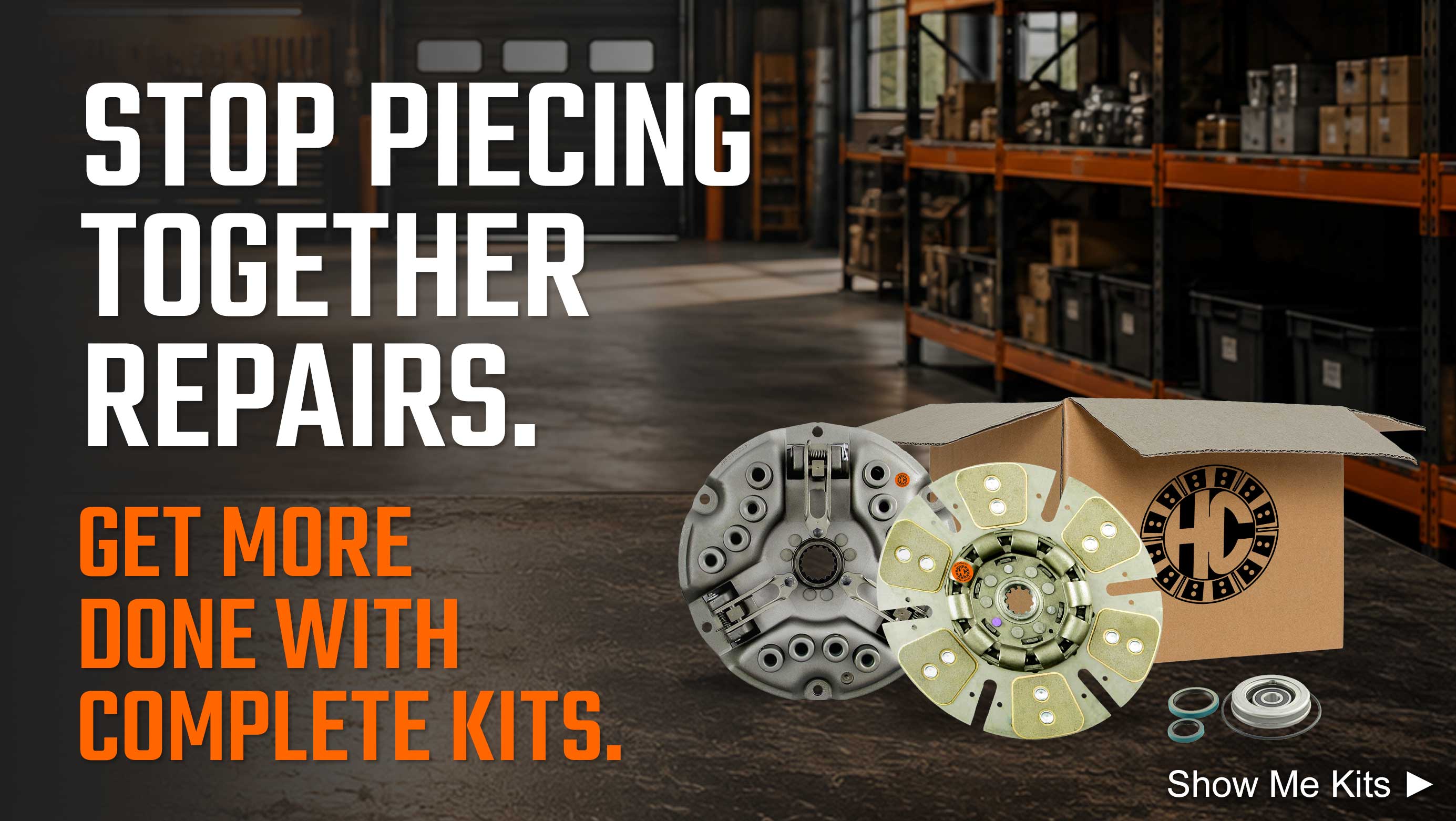 Stop piecing together repairs.
