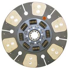 14" Transmission Disc, 6 Pad, w/ 1-3/4" 10 Spline Hub - Reman