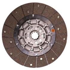 10-1/2" Transmission Disc, Woven, w/ 1-1/4" 10 Spline Hub - New