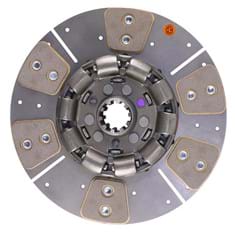 11" Transmission Disc, 6 Pad, w/ 1-1/2" 10 Spline Hub - Reman