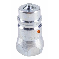 Faster Hydraulic Breakaway Coupler, Poppet Shut-Off, Male, Female; 1/2" - 14 NPTF, Genuine OEM Style