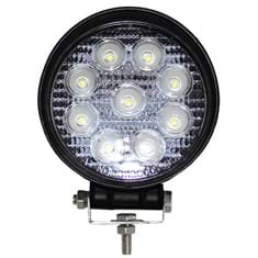 Universal Round LED Flood Beam Work Light - 1890 Lumens