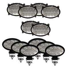 Complete Flood Beam LED Light Kit for Case IH Combines - (Pkg. of 12)