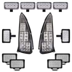 Complete LED Light Kit for New Holland T, TG Series Tractors