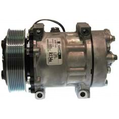 Genuine Sanden SD7H15 Compressor, w/ 8 Groove Clutch - New