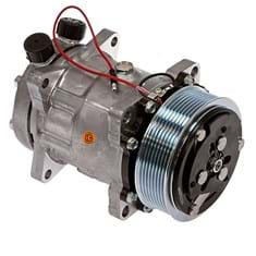 Genuine Sanden SD7H15 Compressor, w/ 8 Groove Clutch - New