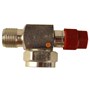 Male Insert O-Ring Fitting, Rotolock, #8 (3/4") Hose