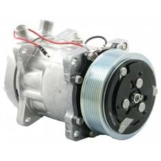 Genuine Sanden SD7H15SHD Compressor, w/ 6 Groove Clutch - New