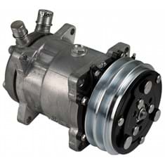 Genuine Sanden SD5H14 Compressor, w/ 2 Groove Clutch - New