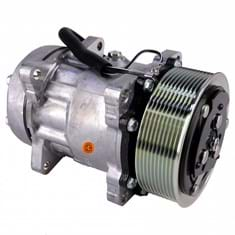 Genuine Sanden SD7H15 FLX7 Compressor, w/ 10 Groove Clutch - New