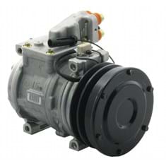 Genuine Nippondenso 10PA15C Compressor, w/ 2 Groove Clutch - New