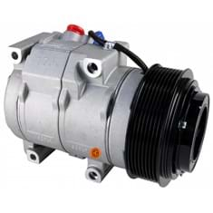 Nippondenso 10SRE18C Compressor, w/ 8 Groove Clutch - New