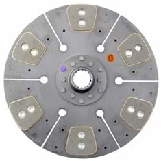 15" Transmission Disc, 6 Pad, w/ 1-3/4" 16 Spline Hub - Reman