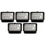 LED Wide Flood Beam Grille Mounted Light Kit for Caterpillar Tractors (Pkg. of 5)