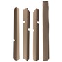 Post Kit, Sailcloth Tan Vinyl w/ Formed Plastic