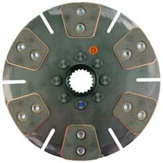 10" Transmission Disc, 6 Pad, w/ 1-9/16" 20 Spline Hub - Reman