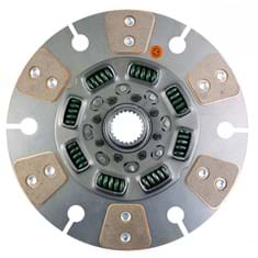 12" Torque Limiter Disc, 6 Pad, w/ 23 Spline Hub - Reman