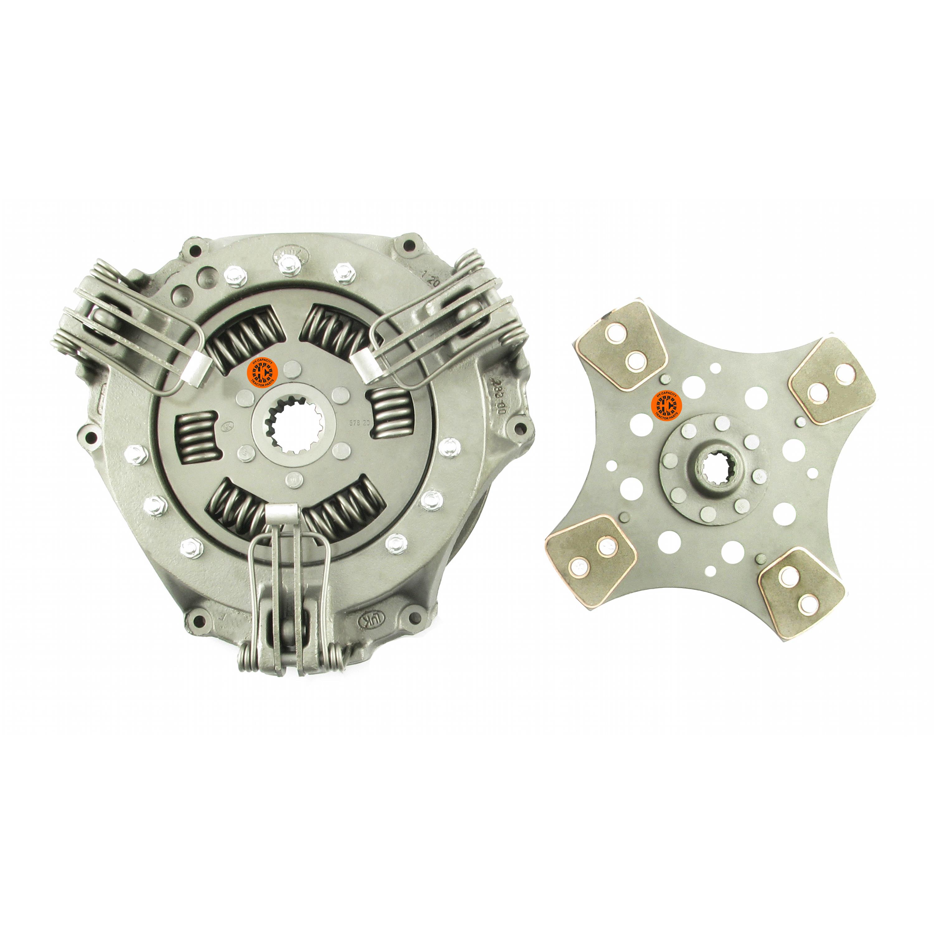 11 Inch Single Stage Clutch Unit, with 1-9/16 inch 14 Spline Bolted Hub, New