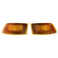 Amber LED Rear Cab Corner Warning Light Kit for Case IH