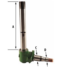 Spindle, 2WD, LH or RH