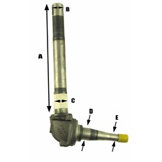 Spindle, 2WD, LH