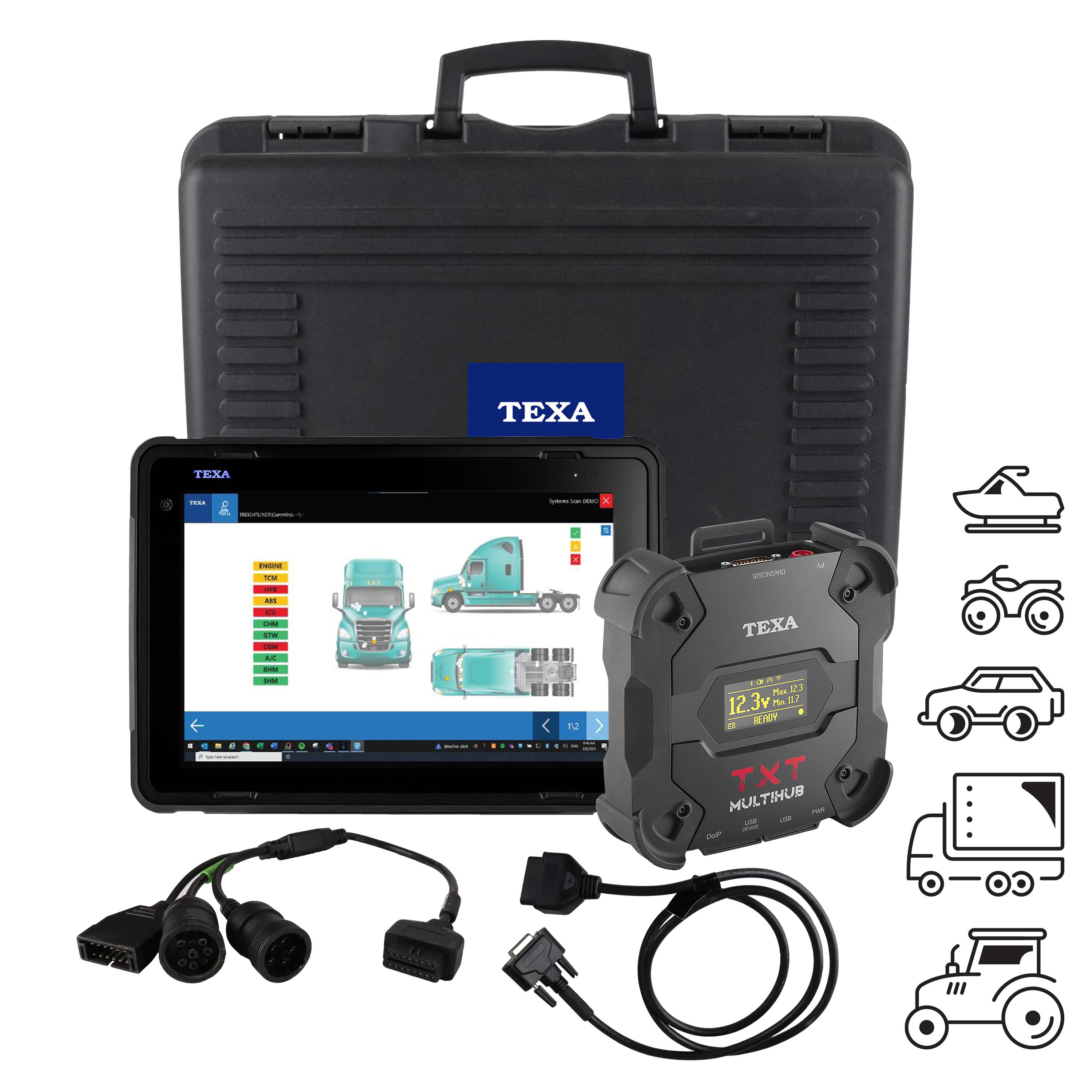 TEXA Deluxe Car, Truck, OHW & ATV/Snowmobile Fleet Package