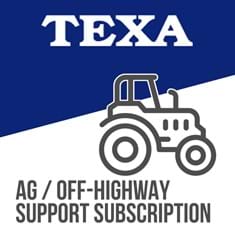 TEXAINFO Support Subscription, Ag / Off-Highway