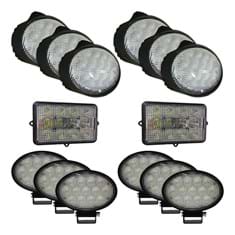 Tiger Lights Complete LED Light Kit for John Deere Combines