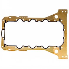 Oil Pan Gasket, metal material, for cast iron non-isolated pan