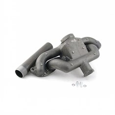 Intake and Exhaust Manifold, includes threaded pipe