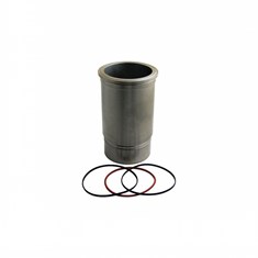 Cylinder Sleeve w/ Sealing Rings, Replacement Liner w/ 2 O-Ring Grooves