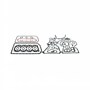Overhaul Gasket Set, Less Crankshaft Seals