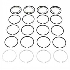 Piston Ring Set, 4-1/8, 1-3/16, 3.000" bore, 4 cylinder set