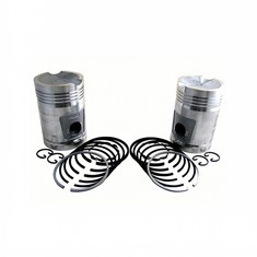 Piston & Rings, .090" Oversize, Set of 2