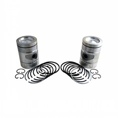 Piston & Rings, .090" Oversize, Set of 2