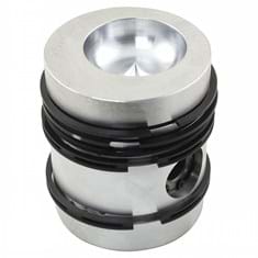 Piston & Rings, topped, chrome rings
