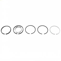 Piston Ring Set, 3-3/32, 2-1/4, 3.602&quot; bore, chrome, 1 cylinder set