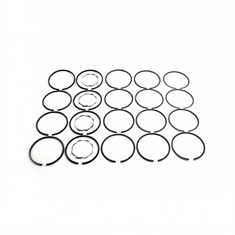 Piston Ring Set, Standard, 3-3/32, 2-3/16, 4.625&quot; bore, 4 cylinder set