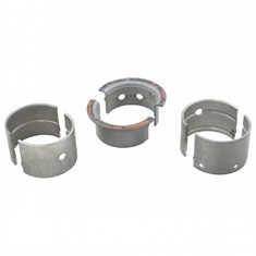 Main Bearing Set, Standard, single flange front bearing, 2.25" Standard journal