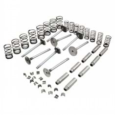 Valve Train Kit, w/ valve guides & long springs