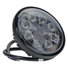 Tiger Lights 24W LED Sealed Round Hi-Lo Beam w/ Wired Cable
