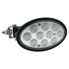 Tiger Lights Industrial LED Oval Light for Case New Holland Tractors w/ Swivel Mount
