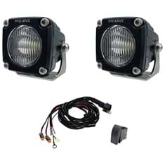 2" Mojave Series LED Racing Light Kit, 2 pk w/ Wiring Harness