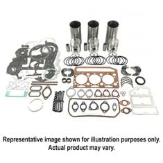 Major Overhaul Kit, John Deere 3-164D Diesel Engine, O-Rings on Liner, w/ 1.19&quot; Piston Pin Diameter