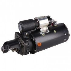 Starter - New, 12V, DD, CCW, Externally Rotatable, Aftermarket Delco Remy
