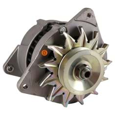 Alternator - New, 12V, 65A, Aftermarket Lucas