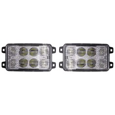 Hi-Lo Beam LED Headlight Kit for John Deere Compact Tractors, 3200 Lumens